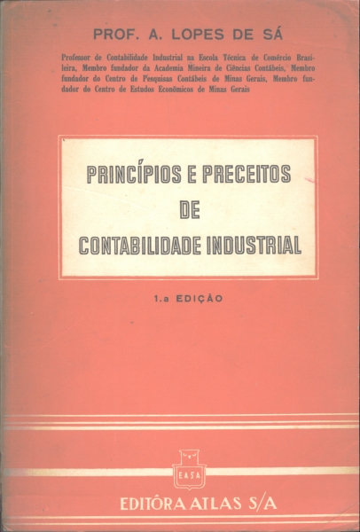 Princípios e Preceitos de Contabilidade Industrial