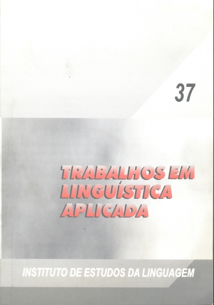 Trabalhos em Linguistica Aplicada (Nº 37 - Jan/Jun. 2001)