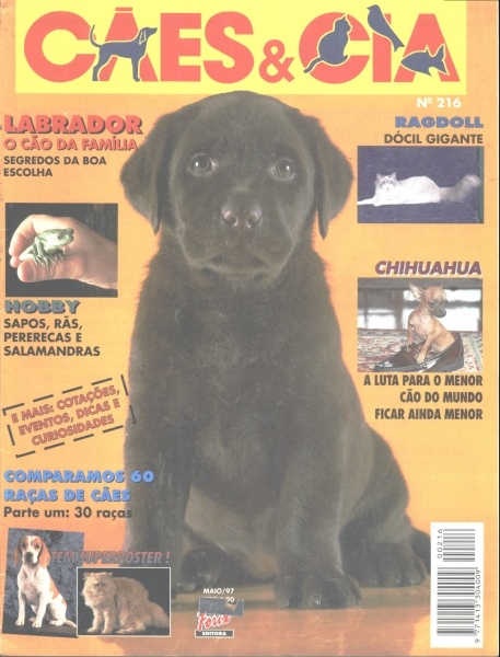 Revista Cães & Cia (Nº 216 - Maio de 1997)