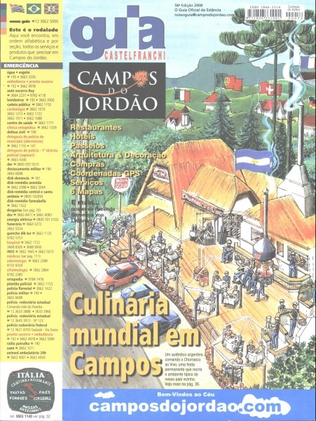 Revista Guia CastelFranchi - Campos do Jordão (Nº 56 / 2008)