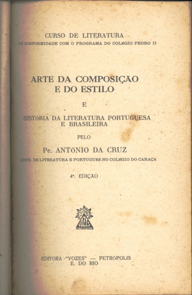 A ARTE DA COMPOSIÇÃO E DO ESTILO