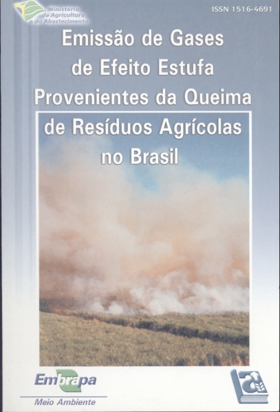 Emissão de Gases de Efeito Estufa Provenientes da Queima de Resíduos Agrícolas no Brasil