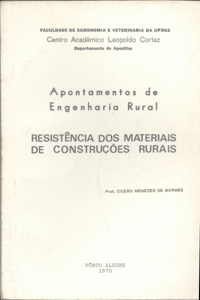 Apontamentos de Engenharia Rural