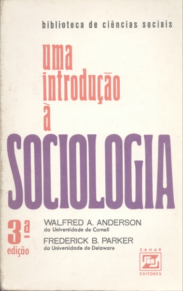 Uma Introdução à Sociologia