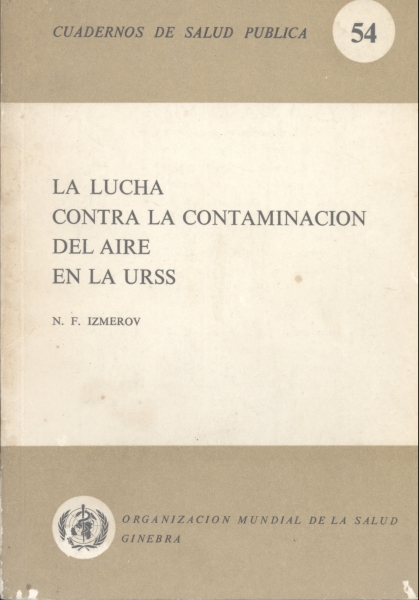 La Lucha Contra la Contaminacion del Aire en la URSS