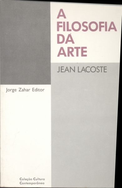 A Filosofia Da Arte