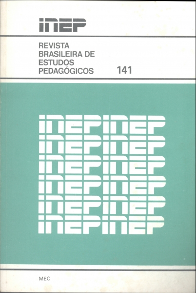 Revista Brasileira de Estudos Pedagógicos (Número 141)