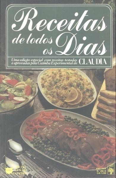 Receitas de Todos os Dias - Edições Claudia Cozinha (Ano XXIII - Nº 266)