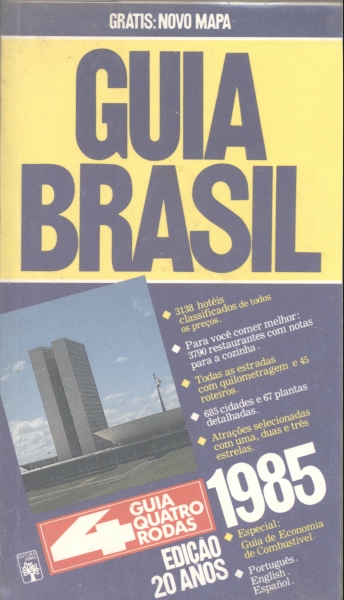 Guia Brasil - Guia Quatro Rodas 1985