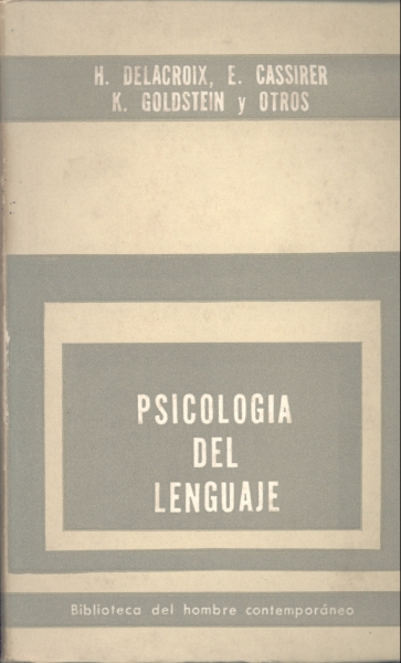 Psicologia del Lenguaje