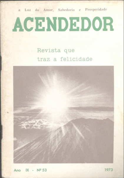 Revista Acendedor (Ano IX - N°53 - 1973)