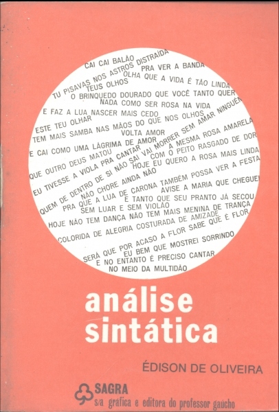 Manual de Análise Sintática Externa