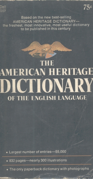 The American Heritage Dictionary of the English Language