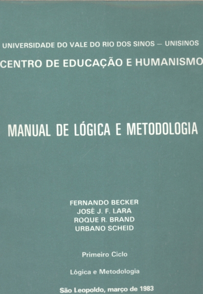 Manual de Lógica e Metodologia - Primeiro Ciclo - Lógica e Metodologia
