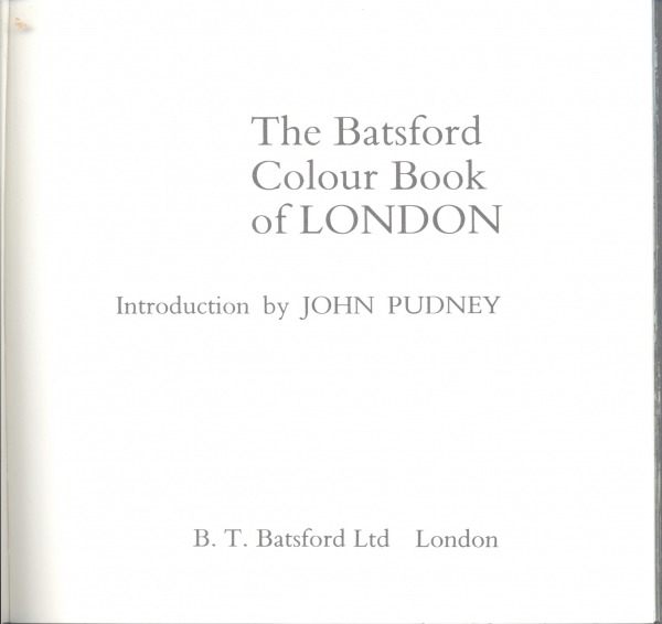 The Batsford Colour Book of London