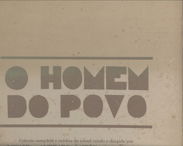 O Homem do Povo - Março/Abril 1931