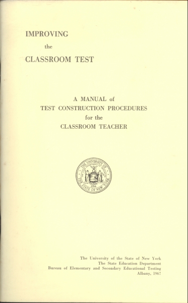 Improving the Classroom Test