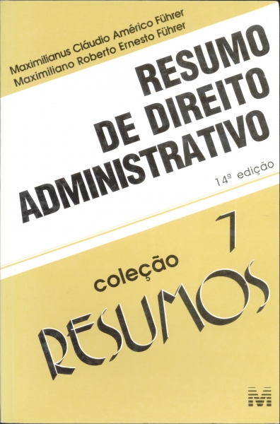 Resumo de Direito Administrativo