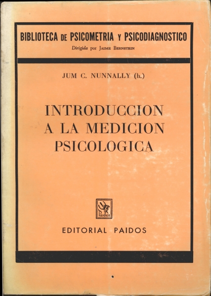 Introduccion a la Medicion Psicologica