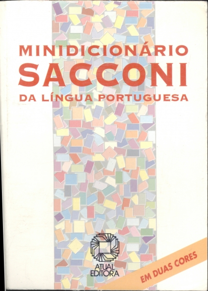 Minidicionário Sacconi da Língua Portuguesa (1996)