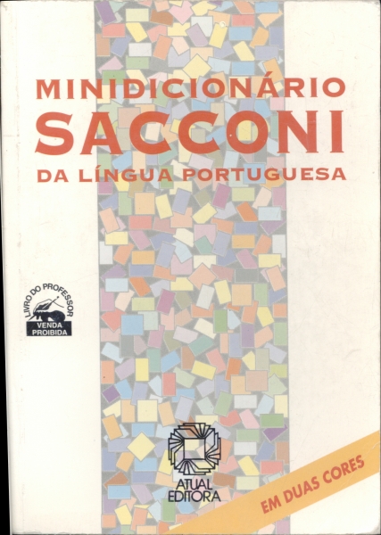 Minidicionário Sacconi da Língua Portuguesa (1996)