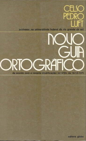 Novo Guia Ortográfico (1978)