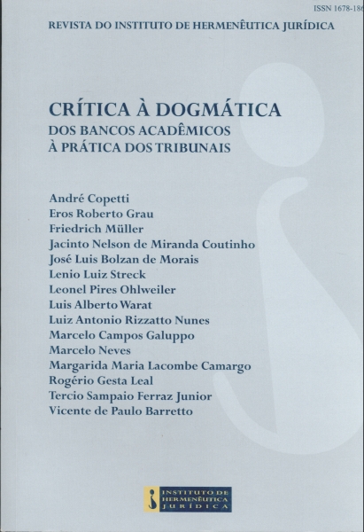 Revista do Instituto de Hermenêutica Jurídica, Vol. 1, Nº 3