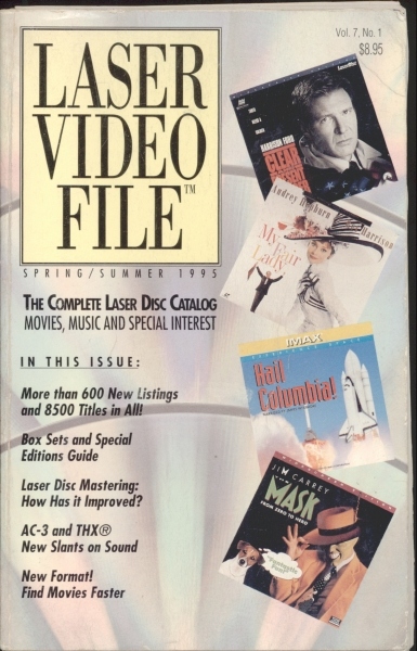 Laser Video File - Spring/Summer 1995, Vol. 7, Nº 1