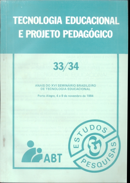 Tecnologia Educacional e Projeto Pedagógico 33/34