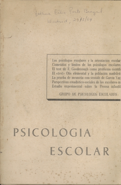 Psicologia Escolar