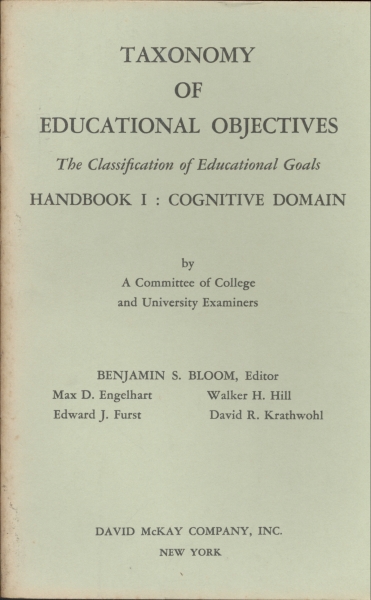 Taxonomy of Educational Objectives