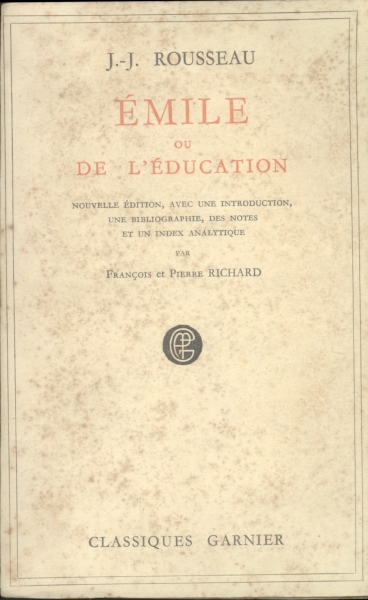 Émile ou De L`Éducation