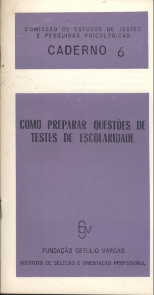 Como Preparar Questões de Testes de Escolaridade