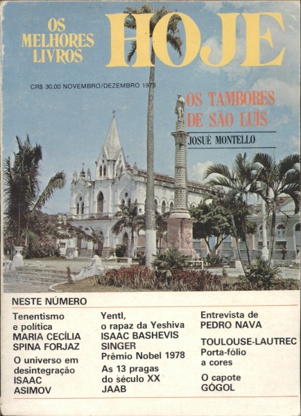 Revista Os Melhores Livros Hoje nº 13 Novembro/Dezembro 1978