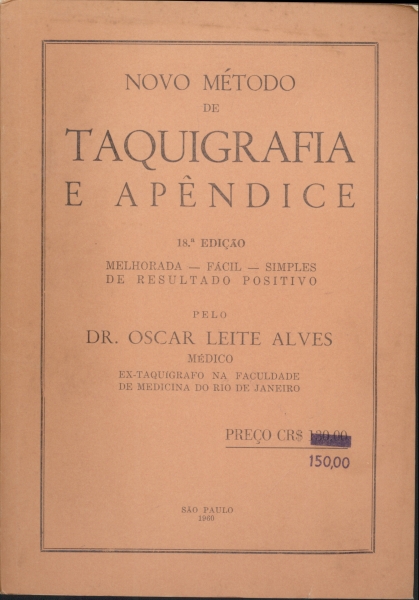 Novo Método de Taquigrafia e Apêndice