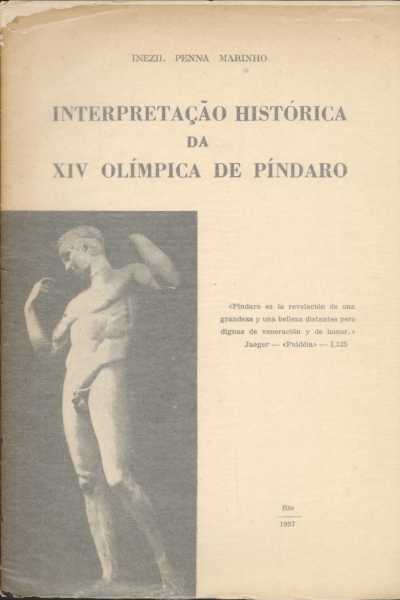 Interpretação Histórica da XIV Olímpica de Píndaro
