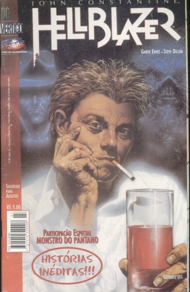 John Constantine Hellblazer - Participação Especial Montro do Pantano