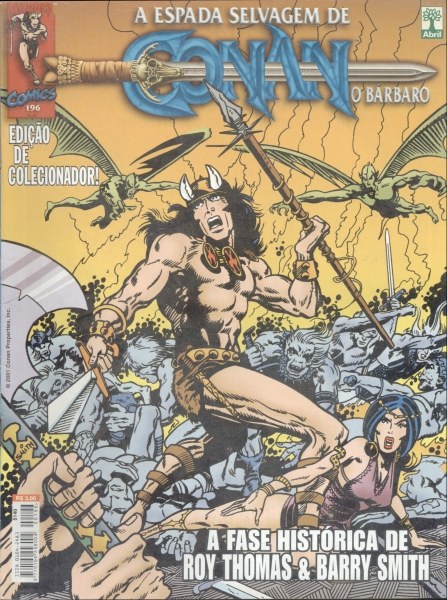 A Espada Selvagem de Conan, o Bárbaro (Nº 196, 197, 198)