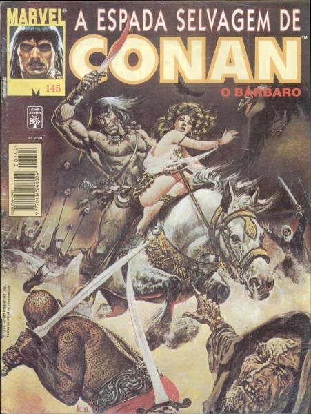 A Espada Selvagem de Conan, o Bárbaro (Nº 145)