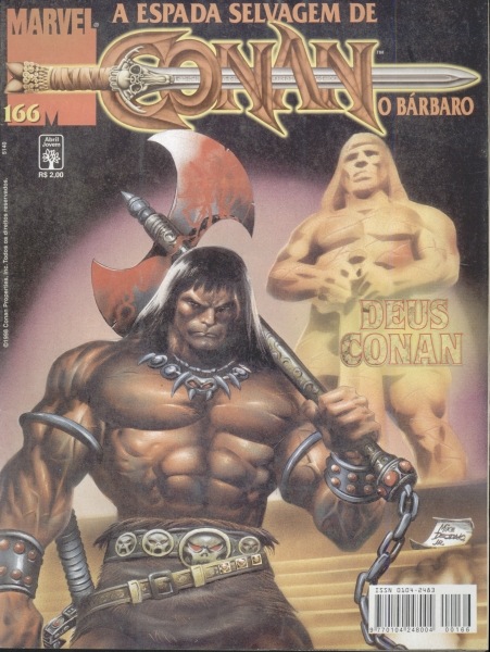 A Espada Selvagem de Conan, o Bárbaro (Nº 166)