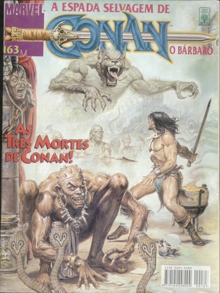 A Espada Selvagem de Conan, o Bárbaro (Nº 163)