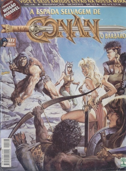A Espada Selvagem de Conan, o Bárbaro (Nº 177)