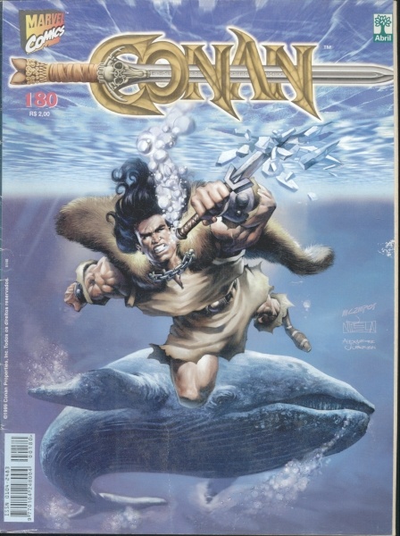 A Espada Selvagem de Conan, o Bárbaro (Nº 180)