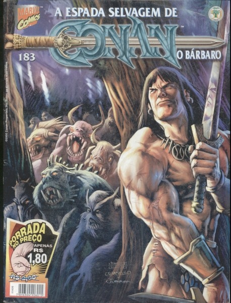 A Espada Selvagem de Conan, o Bárbaro (Nº 183)