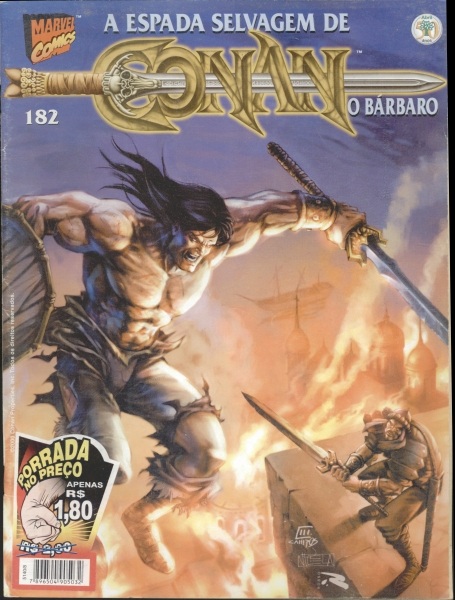 A Espada Selvagem de Conan, o Bárbaro (Nº 182)