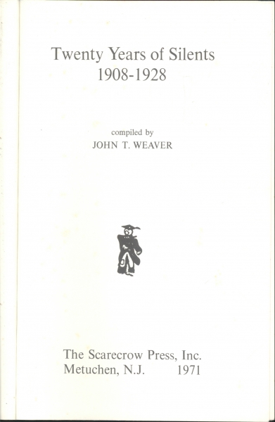 Twenty Years of Silents 1908-1928