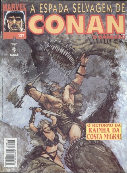 A Espada Selvagem de Conan, o Bárbaro (Nº 137)