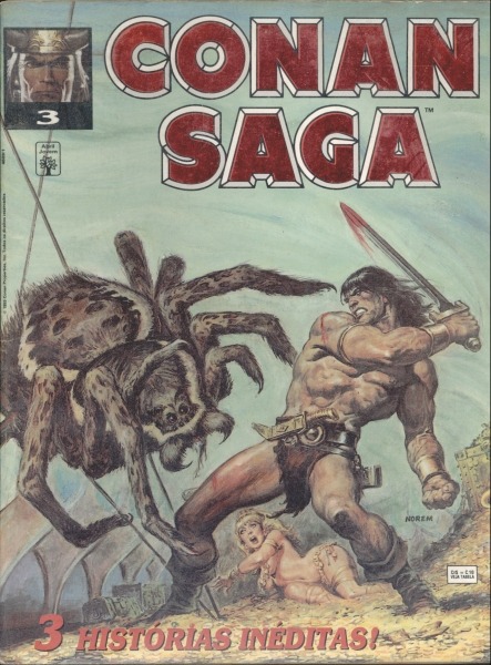 Conan Saga - 3 Histórias Inéditas! (Nº 3)