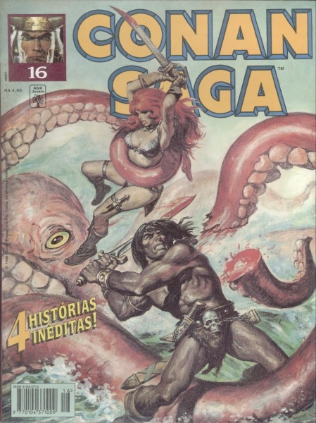Conan Saga - 4 Histórias Inéditas! (Nº 16)