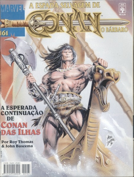 A Espada Selvagem de Conan, o Bárbaro (Nº 161)